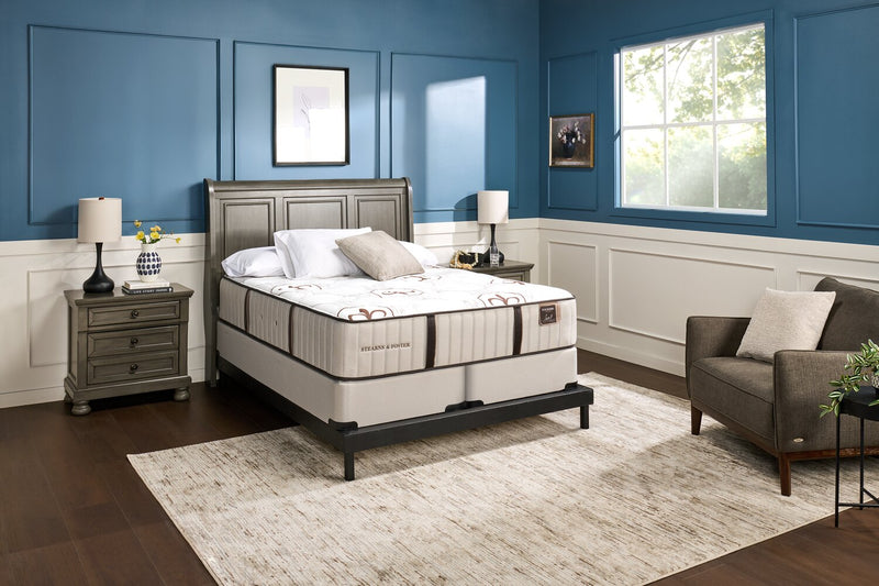 Stearns & Foster King Boxspring Set