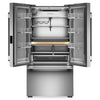 KitchenAid Counter-Depth French Door Refrigerator with Internal Water Dispenser – Stainless Steel - KRFC336SPS | Réfrigérateur KitchenAid de profondeur comptoir à portes françaises avec distributeur d’eau interne - acier inoxydable - KRFC336SPS