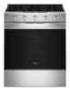 Whirlpool 30" 5 Cu. Ft. Gas Range with Air Cooking - Fingerprint Resistant Stainless Steel - WSGS5030SZ | Cuisinière à gaz Whirlpool de 5 pi³ et de 30 po avec cuisson à air - acier inoxydable résistant aux traces de doigts - WSGS5030SZ