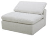 Sky Modular 4-Piece Fabric Sectional with Power Reclining Chair and Feather Down Cushions - Nathan Wheat | Sofa sectionnel modulaire Sky 4 pièces en tissu avec fauteuil à inclinaison électrique et coussins en plumes et duvet - blé Nathan