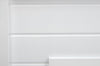 Mehgan 43.8" Modern Electric Fireplace - White & Brown Two Tone | Foyer électrique moderne Mehgan de 43,8 po - deux teintes, blanc et brun