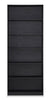 William 31.5" 6-Shelf Bookcase - Black | Bibliothèque William de 31,5 po à 6 tablettes - noire