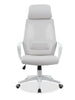 Bennet 24.4" Adjustable Mesh Office Chair – White  | Chaise de bureau réglable Bennet de 24.4 po en mailles - blanche