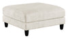 Lounge Modular 40" Chenille Fabric Ottoman – Beige  | Pouf modulaire Lounge de 40 po en tissu chenille - beige
