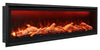 Ceres 55" Pro Series Black Diamond Electric Fireplace – Black  | Foyer électrique Ceres de série Pro de la collection Black Diamond de 55 po - noir  | CER55FIR