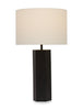Bishop 26" Black Hexagonal Table Lamp  | Lampe de table hexagonale Bishop de 26 po noire  | BISHOPTL