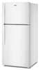Whirlpool 29.5" 19 Cu. Ft. Top Freezer Refrigerator with Total Coverage Cooling - White - WRTX7419SW | Réfrigérateur Whirlpool de 19 pi³ et de 29,5 po à congélateur supérieur avec refroidissement à couverture totale - blanc - WRTX7419SW