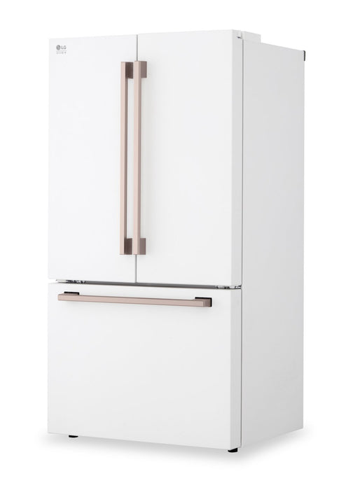 LG Studio 36\" 27 Cu. Ft. Smart Counter-Depth MAX™ French-Door Refrigerator - Essence White - SRFB27W3
