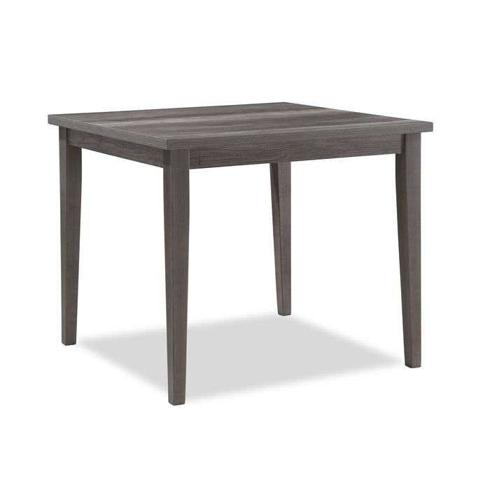 Krew 5pc Counter-Height Dining Set with Table & 4 Chairs,  42\"W - Grey