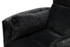 Remi 38" Fabric Swivel Glider Power Reclining Chair with USB Ports – Charcoal  | Fauteuil pivotant coulissant à inclinaison électrique Remi de 38 po en tissu avec ports USB - anthracite
