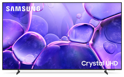 SAMSUNG 65" U8000 Crystal 4K UHD Smart Tizen OS TV (UN65U8000FFXZC) - 2025 Model | Téléviseur intelligent SAMSUNG U8000 Cristal UHD 4K de 65 po avec système d’exploitation Tizen (UN65U8000FFXZC) - modèle 2025