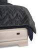 Yorkdale 6pc Bedroom Set with 6-Drawer Storage Bed, Dresser, Mirror & Nightstand, White - Full Size | Ensemble de chambre à coucher Yorkdale 6 pièces avec lit de rangement à 6 tiroirs, commode, miroir e…