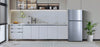 Midea 30” 20.5 Cu. Ft. Top Mount Freezer Refrigerator – Stainless Steel - MRT21D2BST | Réfrigérateur Midea de 20,5 pi³ et de 30 po à congélateur supérieur - acier inoxydable - MRT21D2BST