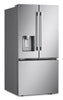 LG 33" 25 Cu. Ft. French-Door Standard-Depth Refrigerator - Stainless Steel - LF25H6330S | Réfrigérateur LG de 33 po et de 25 pi³ de profondeur standard à portes françaises - acier inoxydable - LF25H6330S | LF25H63S