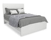 Riley 6pc Bedroom Set with Panel Bed, Dresser, Mirror & Nightstand, Made in Canada, White - Full Size | Ensemble de chambre à coucher Riley 6 pièces avec lit à panneaux, commode, miroir et table de nuit, fabriqué au Canada, blanc - format lit double