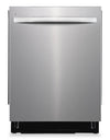 Frigidaire 24\" 49 dBA Top-Control Dishwasher with Third Rack - Stainless Steel - FDSH4502BF