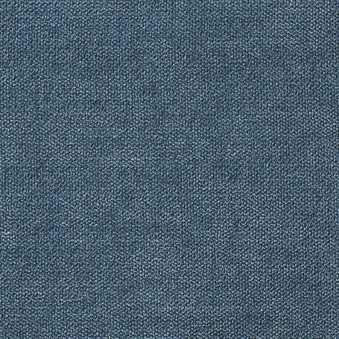 Metro 63\" Fabric Ottoman with Tufted Cushion - Denim Blue