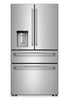 Maytag 36" 29 Cu. Ft. French Door Refrigerator - Stainless Steel - MRMF5436TZ | Réfrigérateur Maytag de 29 pi³ à portes françaises de 36 po – acier inoxydable – MRMF5436TZ
