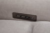Shaquille O’Neal Home Legacy 6-Piece Left-Facing Power Reclining Sectional with Shaq-o-pedic Comfort - Grey  | Sofa sectionnel de gauche à inclinaison électrique Legacy de Shaquille O’Neal Home 6 pièces avec confort Shaq-o-pedic - gris  | LEGAFLS6