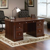 Palladia 65.12" Executive Desk with 7-Drawers – Select Cherry | Bureau de direction Palladia de 65,12 po à 7 tiroirs - cerisier raffiné | PAL65DK2