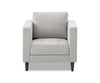Metro 32" Fabric Chair with Tufted Seat Cushion and Reversible Back Cushion - Neutral | Fauteuil Metro de 32 po en tissu avec coussin de siège capitonné et coussin de dossier réversible - neutre