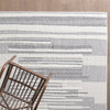 Rhodes Checkered Grey Area Rug - 6'7" x 9'6" | Carpette Rhodes grise à motif à carreaux - 6 pi 7 po x 9 pi 6 po