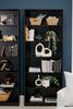 William 31.5" 6-Shelf Bookcase - Black | Bibliothèque William de 31,5 po à 6 tablettes - noire