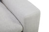 Sky Modular 6-Piece Fabric Power Reclining Sectional with Reclining Armless Chair - Nathan Wheat | Sofa sectionnel modulaire à inclinaison électrique Sky 6 pièces en tissu avec fauteuil sans accoudoirs inclinable - blé Nathan
