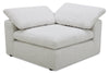 Sky Modular 6-Piece Fabric Power Reclining Sectional with Reclining Armless Chair - Nathan Wheat | Sofa sectionnel modulaire à inclinaison électrique Sky 6 pièces en tissu avec fauteuil sans accoudoirs inclinable - blé Nathan