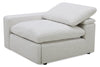 Sky Modular 6-Piece Fabric Power Reclining Sectional with Reclining Armless Chair - Nathan Wheat | Sofa sectionnel modulaire à inclinaison électrique Sky 6 pièces en tissu avec fauteuil sans accoudoirs inclinable - blé Nathan
