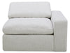 Sky Modular 6-Piece Fabric Power Reclining Sectional with Reclining Armless Chair - Nathan Wheat | Sofa sectionnel modulaire à inclinaison électrique Sky 6 pièces en tissu avec fauteuil sans accoudoirs inclinable - blé Nathan