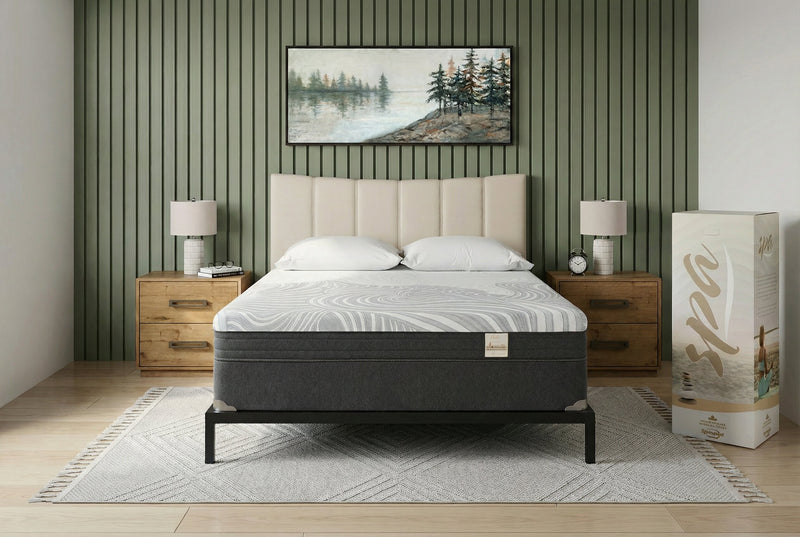 Springwall Spa 8 Firm Smooth Top Twin Mattress in a Box