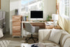 Stevie 23" Swivel Office Chair with Adjustable Height – Grey  | Chaise de bureau pivotante Stevie de 23 po à hauteur réglable - grise