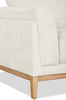 Valley 67.7" Fabric Loveseat with Rubberwood Base and Legs - Sand | Causeuse Valley de 67,7 po en tissu avec base et pattes en hévéa - sable