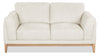 Valley 67.7" Fabric Loveseat with Rubberwood Base and Legs - Sand | Causeuse Valley de 67,7 po en tissu avec base et pattes en hévéa - sable