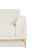 Valley 83.5" Fabric Sofa with Rubberwood Base and Legs - Sand | Sofa Valley de 83,5 po en tissu avec base et pattes en hévéa - sable
