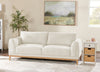 Valley 83.5" Fabric Sofa with Rubberwood Base and Legs - Sand | Sofa Valley de 83,5 po en tissu avec base et pattes en hévéa - sable