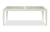 Vida Dining Table with Glass Inserts, 78"W - Sand | Table de salle à manger Vida de 78 po (L) avec incrustations en verre - sable