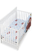Walden 3-Piece Crib Bedding Set - Blue | Literie Walden 3 pièces pour lit de bébé - Bleu