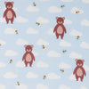 Walden 3-Piece Crib Bedding Set - Blue | Literie Walden 3 pièces pour lit de bébé - Bleu