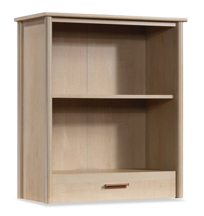 Whitaker Point 31.5" Library Hutch with Drawer - Natural Maple|Crédence de type bibliothèque Whitaker Point de 31,5 po avec tiroir - érable naturel
