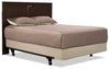 Yorkdale Queen/Full Panel Headboard – Dark Saddle Birch
