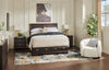 Yorkdale 6-Drawer Platform Bed with Headboard & Storage Frame, Made in Canada, Brown - Queen Size | Lit plateforme Yorkdale fabriqué au Canada avec tête de lit et cadre de rangement à 6 tiroirs, brun - format grand lit