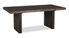 Zelda Dining Table with Pedestal Base, 78-96"W - Espresso Brown | Table de salle à manger Zelda de 78 po à 96 po (L) avec base piédestal - brun espresso