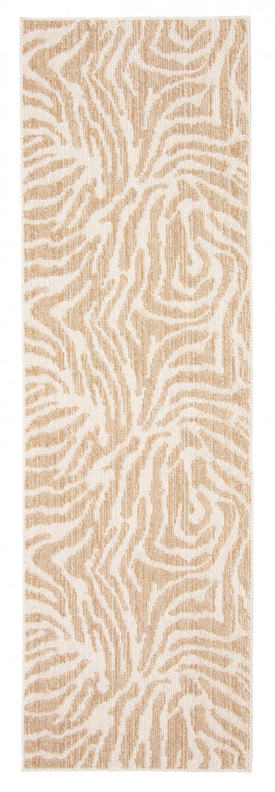 Samia Taupe Area Rug - 2'6" x 12'0"