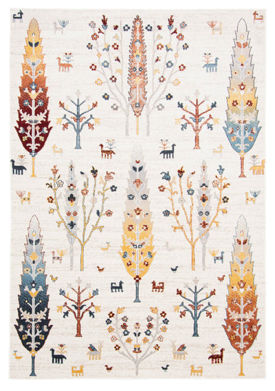 Pine Ivory Machine Washable Area Rug - 3'0" x 5'0"