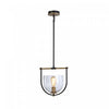 Cheshire Black & Brass 1-Light Pendant