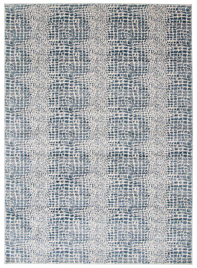 Kecia Navy/cream 3'11" X 5'11" Area Rug