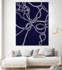 "Blueprint" Giant Art 72x54 Wall Art