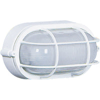 Marine 1-Light White Outdoor Wall Light I